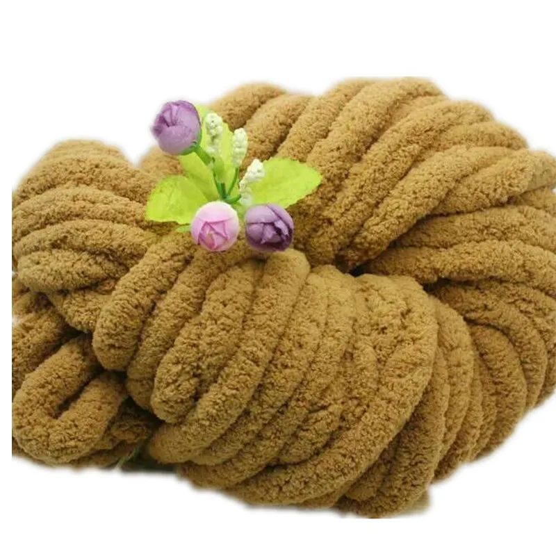 Wholesale 250g Thick Wool Yarn Threads For Knitting Woven Scarf Slipper Cushion Blanket Chunky Crochet Thread For Hand Knitting