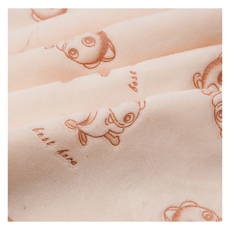 Super Soft Textured Style Polyester Single Pattern Crystal Pressing Glue Velvet Fabric For Dress