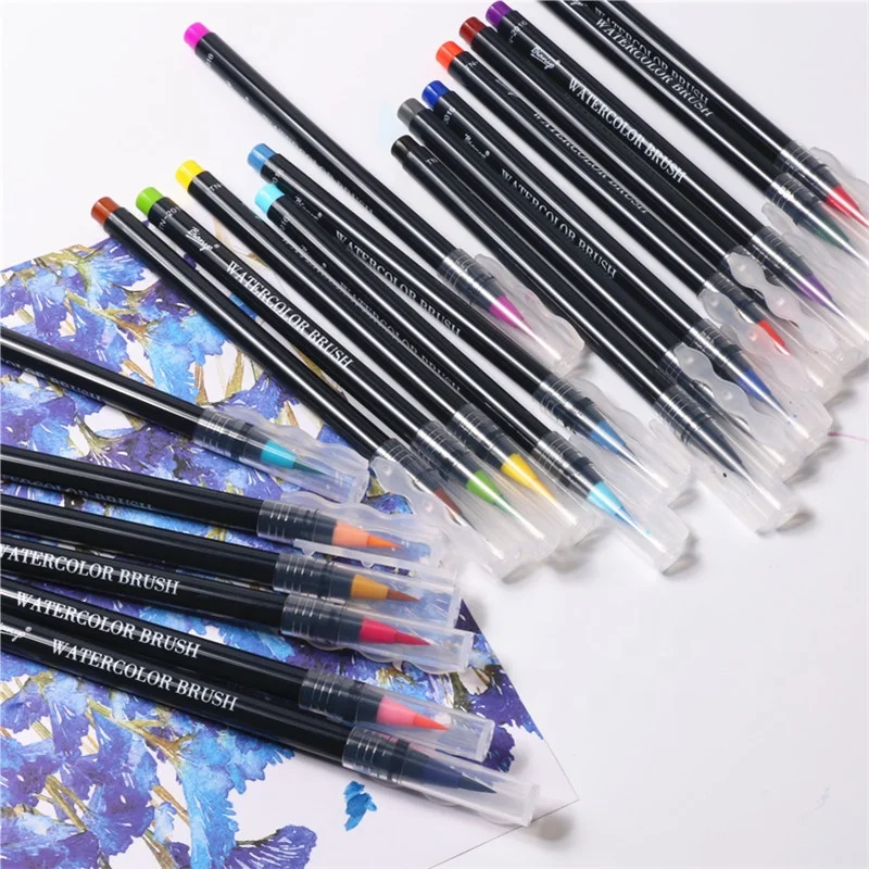 Watercolor Paint Set of 6/10/12 Colors  Professional Water Color Markers for Student