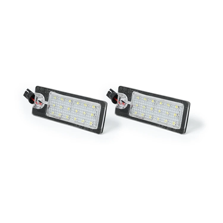 2x Error Free LED License Plate Light Lamp Car Accessories for Volvo V70 II XC70 S60 S80 XC90