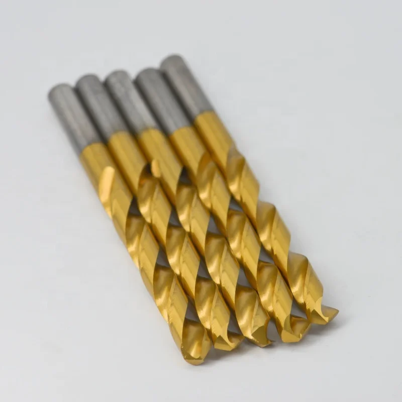 Tungsten steel drill bit high hardness tungsten steel high speed super hard drilling twist drill