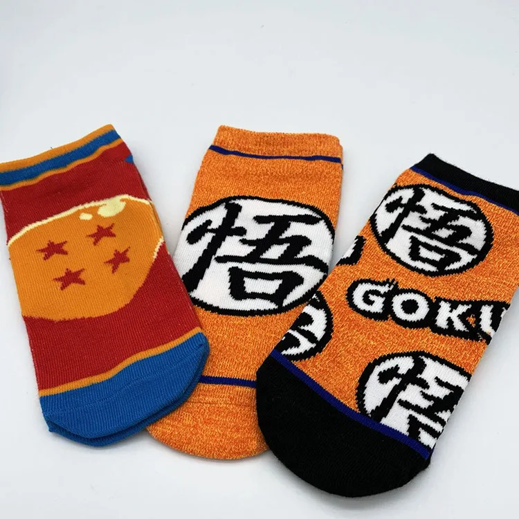 Летние новые Мультяшные мужские носки-лодочки из серии «dragon ball» в Европе и Соединенных Штатах