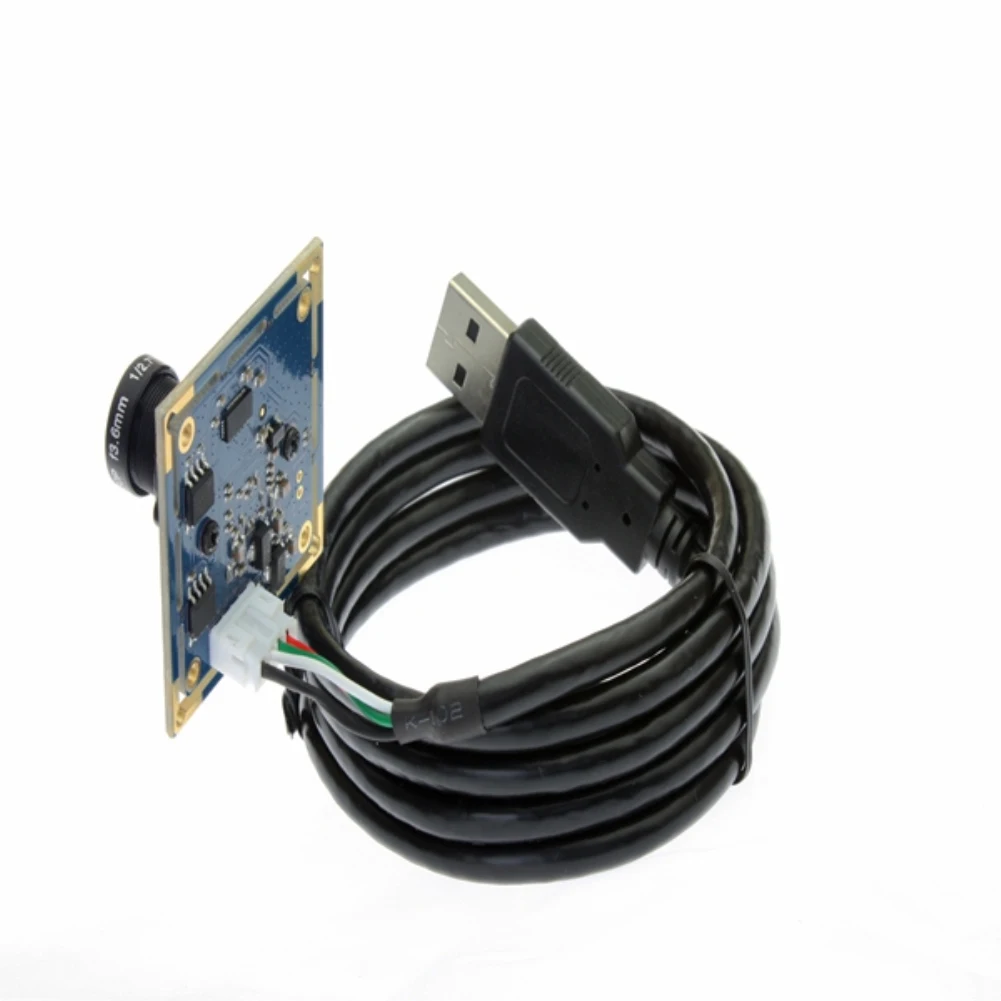 ELP High Frame 120FPS 2MP 1080P OV2710 MJPEG YUY2 mini USB CMOS Camera Module with M12 Adjustable Lens for Machine Visions