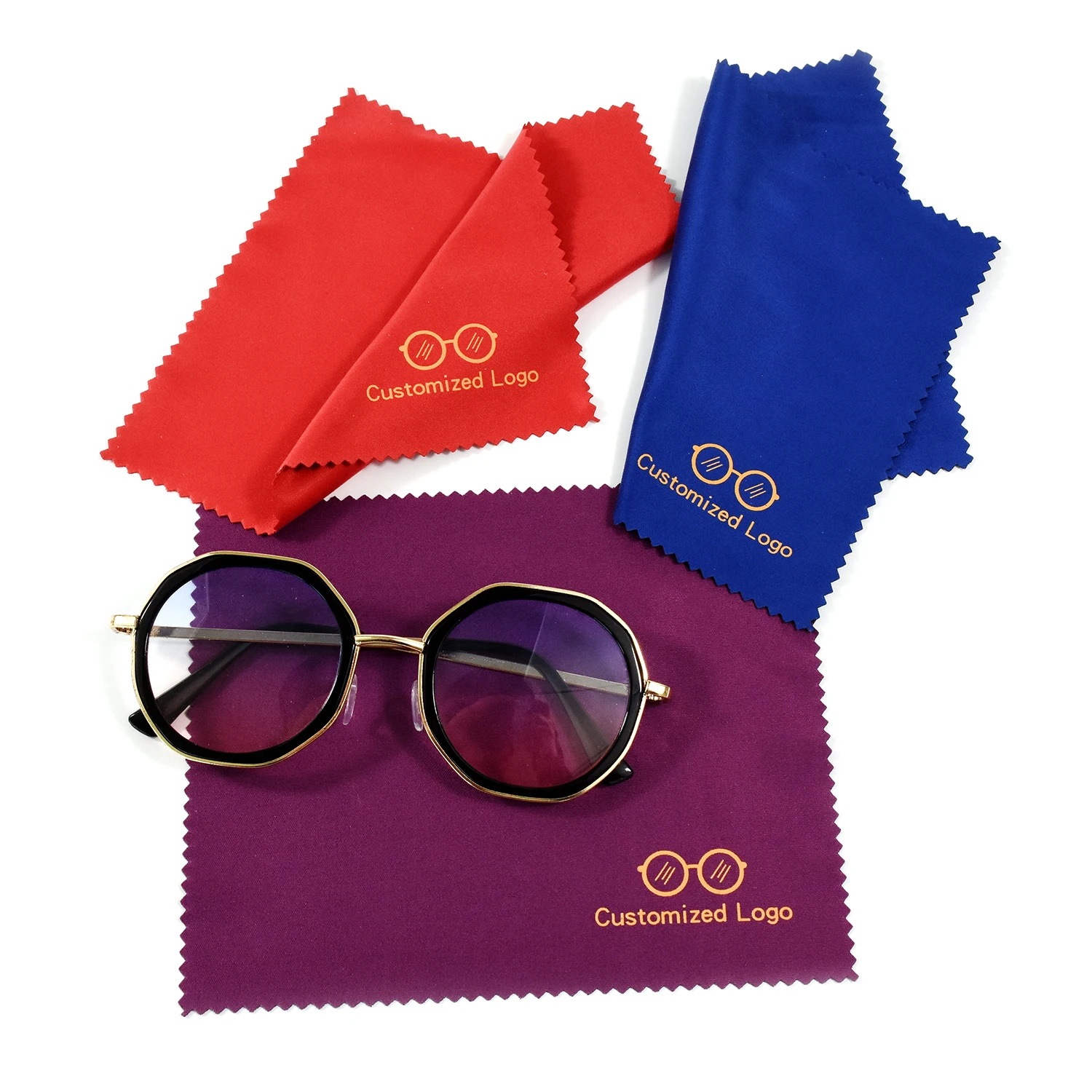 Glasses Cleaner Cloth 15x18cm  Microfiber Cloth for Eyeglasses, Lenses, Cameras, Screens and More