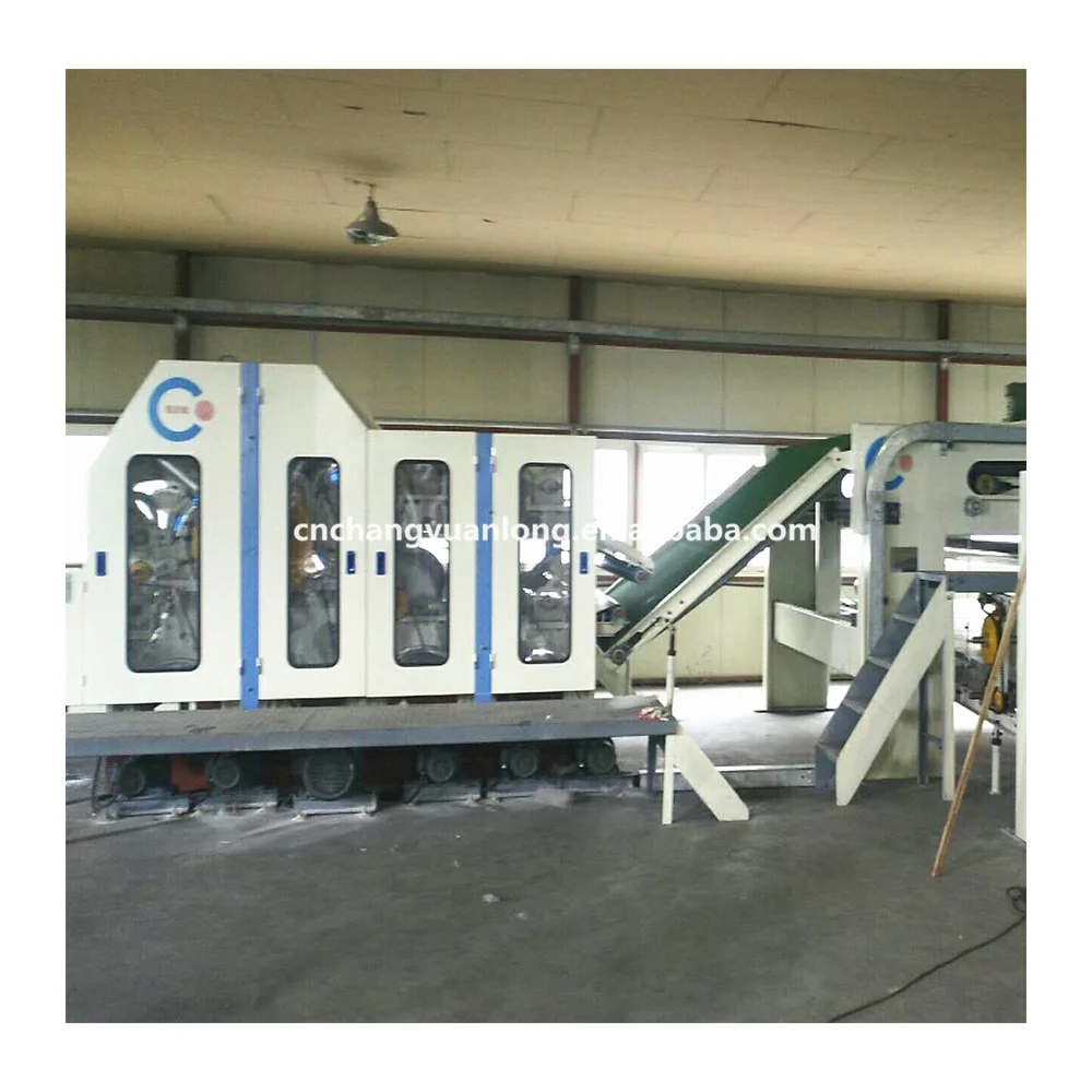 Needle punched Glass fiber felt making production line in China