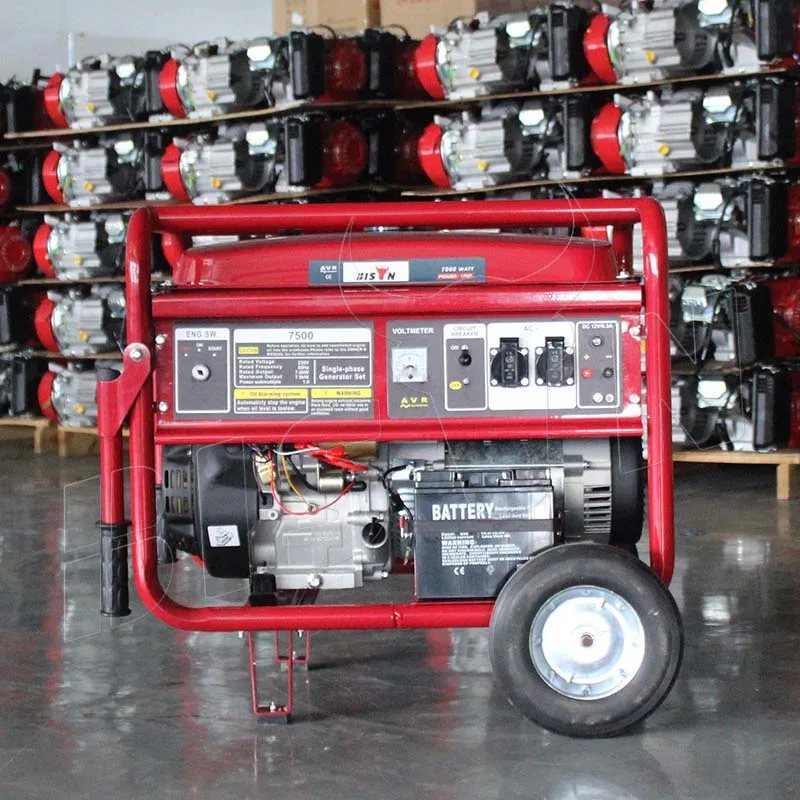 BISON 7.5 Kw Generator Gas 7 Kva Petrol 3 Phase Portable Generators Price