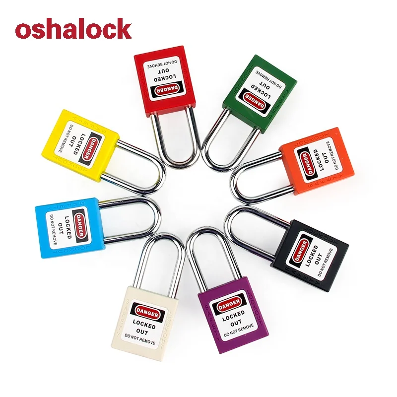 Производитель Loto, черный защитный замок с мастер-ключом, лазерная маркировка и этикетка на заказ