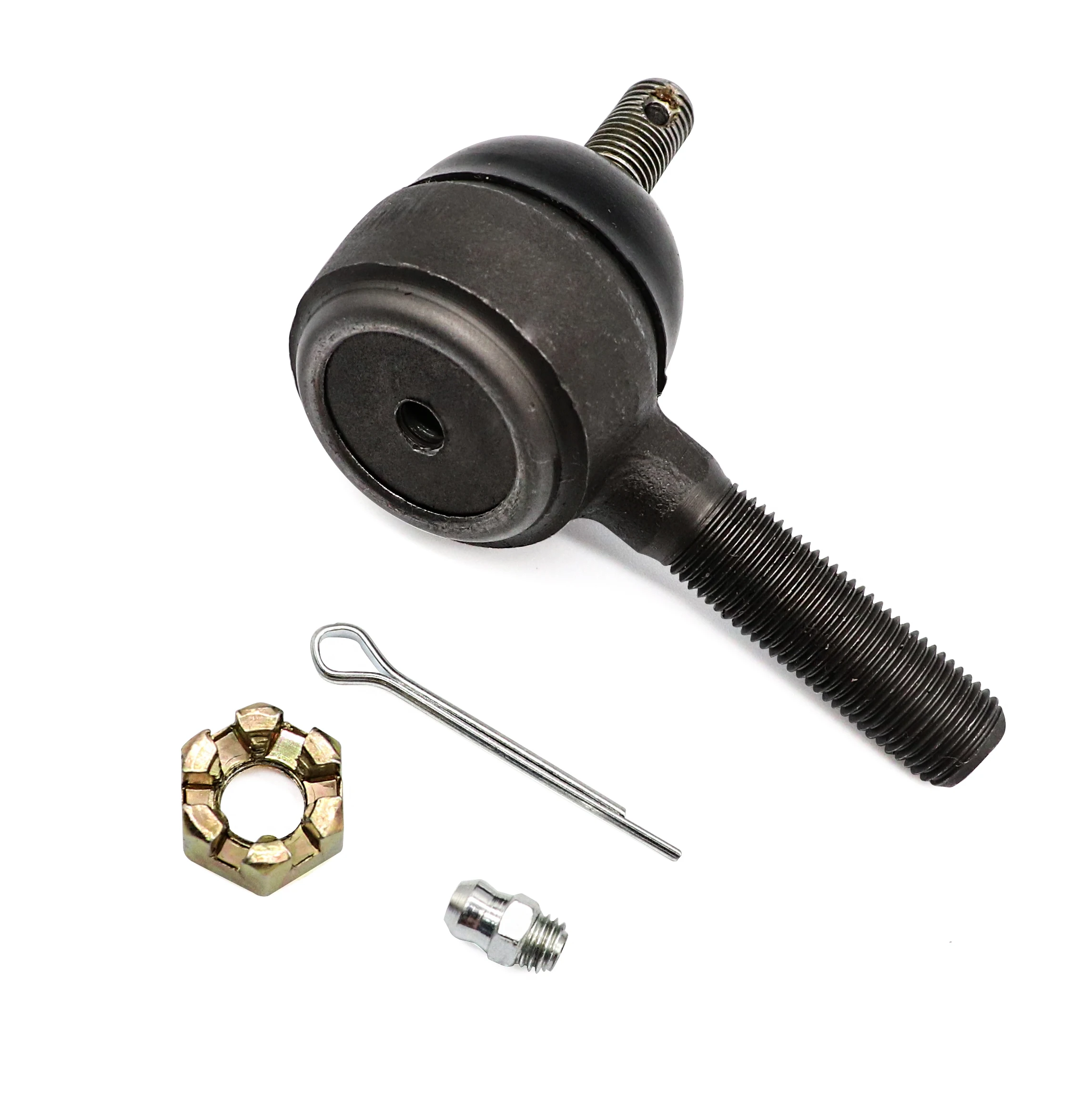 Golf Cart Thread Tie Rod End Rod End with Grease Ball Joint for Club Car DS G&E 1976-2008 Left Side(Drive Side#7540