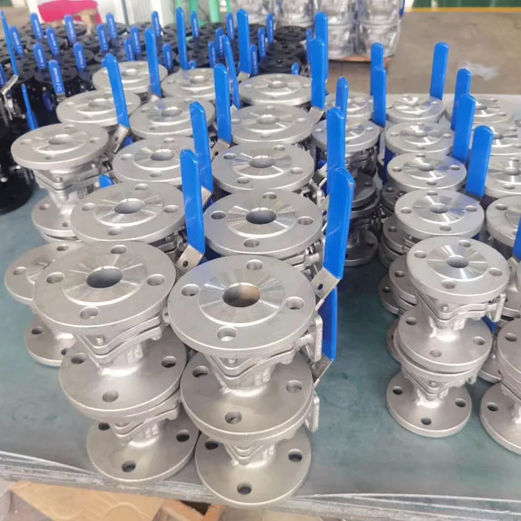 DIN PN16  stainless steel cf8 cf8m DN100 Ball Valve
