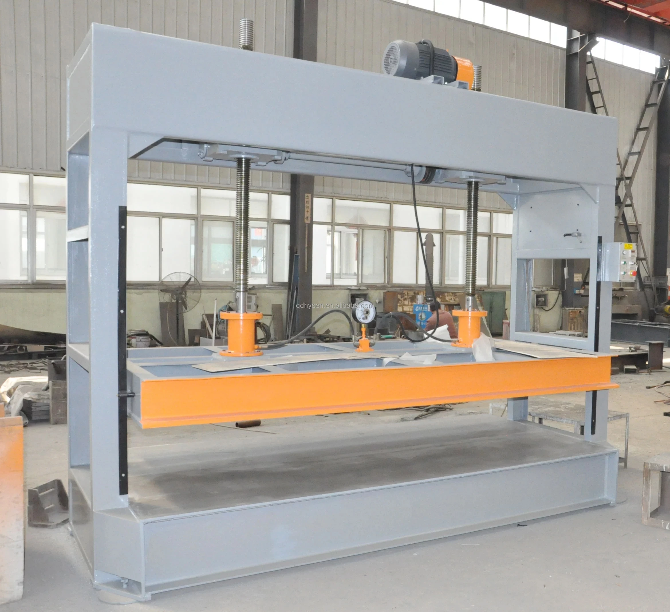 Woodworking Machinery Wood Laminated Core Surface Door Veneer Hydraulic Cold Press Machine