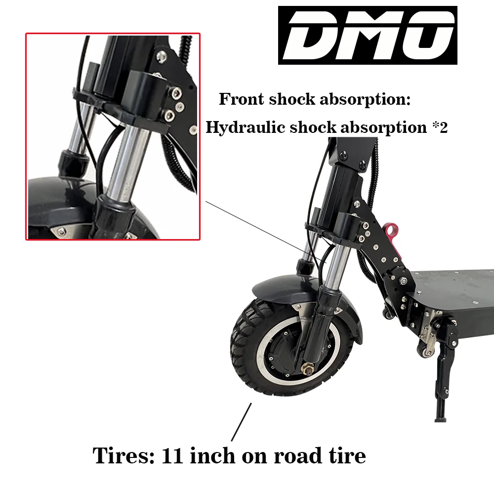 Dokma D-MO Dual motor scooter 1200W escooter  single motor 18Ah stock 48v 40-50km/h electric scooter