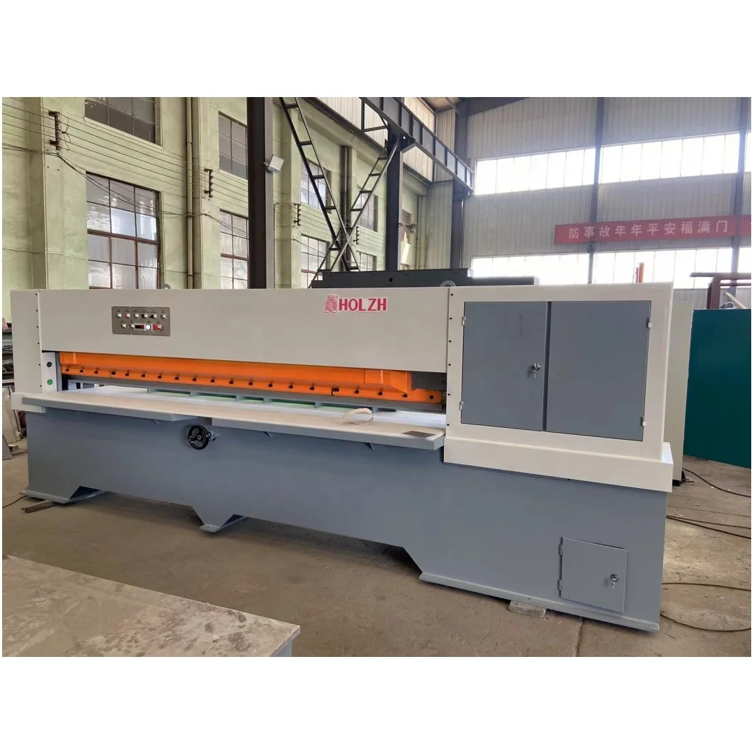 Automatic  Pneumatic Natural Veneer Guillotine Shearing Cutting Machine Wood Veneer Clipper