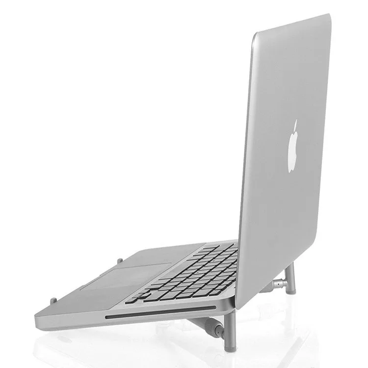 2020 trending X Stand Aluminum PC Laptop Stand 17 Inch Adjustable Office Desk Portable Foldable Laptop Stand For Bed