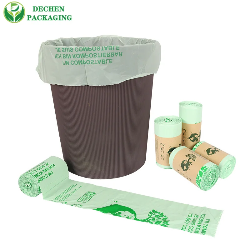 Compost Bin Liner 23 Gallon Garbage Bags Black Construction Trash Bags