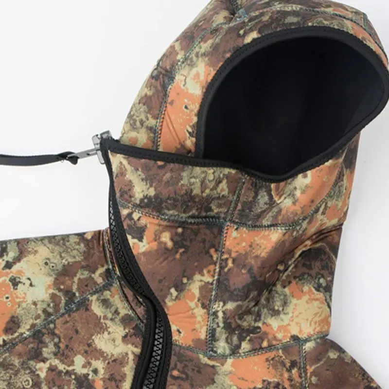 2023 Customizable Camouflage Dive Suit 5mm Spearfishing Wetsuit Durable Smooth Skin Full Body Camo Neoprene Wet Suit