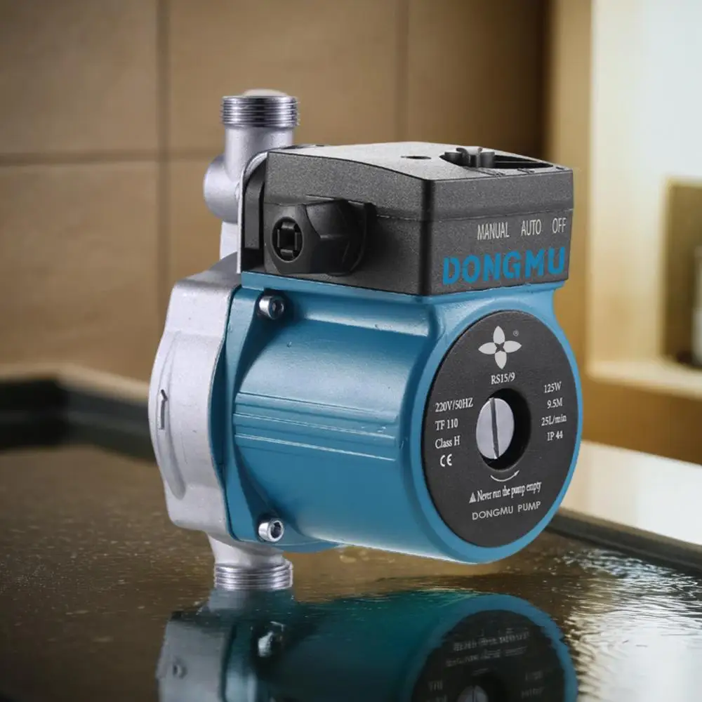 DONGMU RS15-9 15mm Cable Electrical Cable Wire 220V booster small silent mini water circulation Pump
