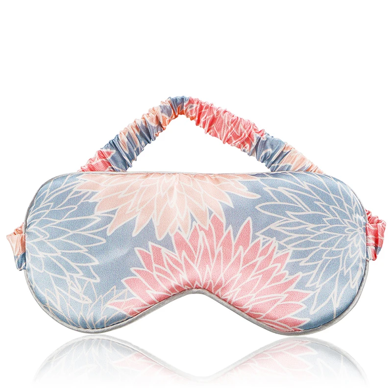 Amazon Hot Sale silk sleeping eye mask travel eye mask 19momme silk eye mask good for skin