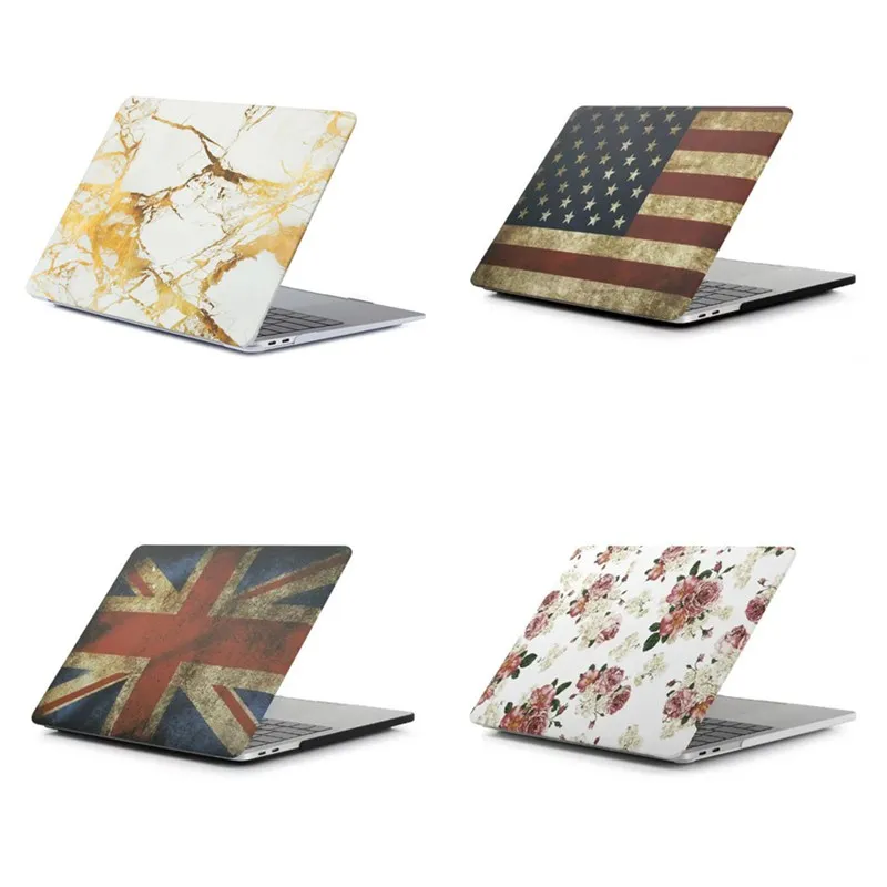  Водонепроницаемый мраморный чехол для macbook air жесткий матовый 13 дюймов A1932 A2159 M1 Chip Air