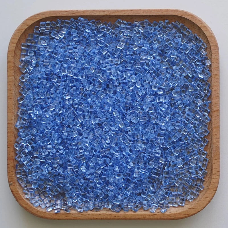 PC 740 granules Pc plastic granules polycarbonate resin light blue for water bottles polycarbonate virgin Pc raw material g