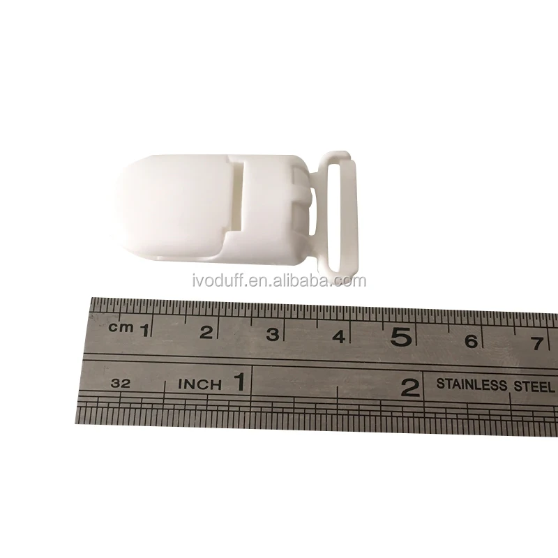 Пластиковый зажим для соски, низкая цена, оптовая продажа, белый цвет, пластиковый держатель для соски