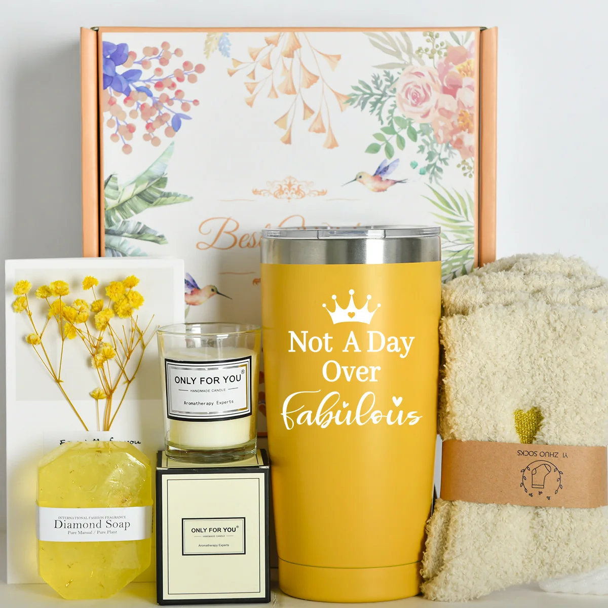 Luxury Scented Candle Gift Boxes New Year Custom Promotional Gift Set Customize Logo Promotional Gifts Custom Color