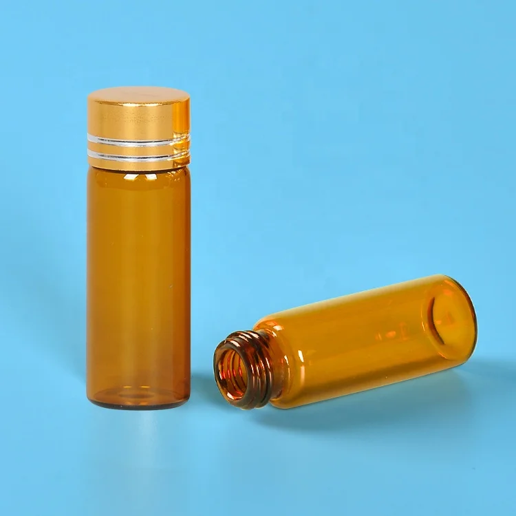 Manufacturer supply best selling blue screw cap glass bottle laboratory screw top bottle cap