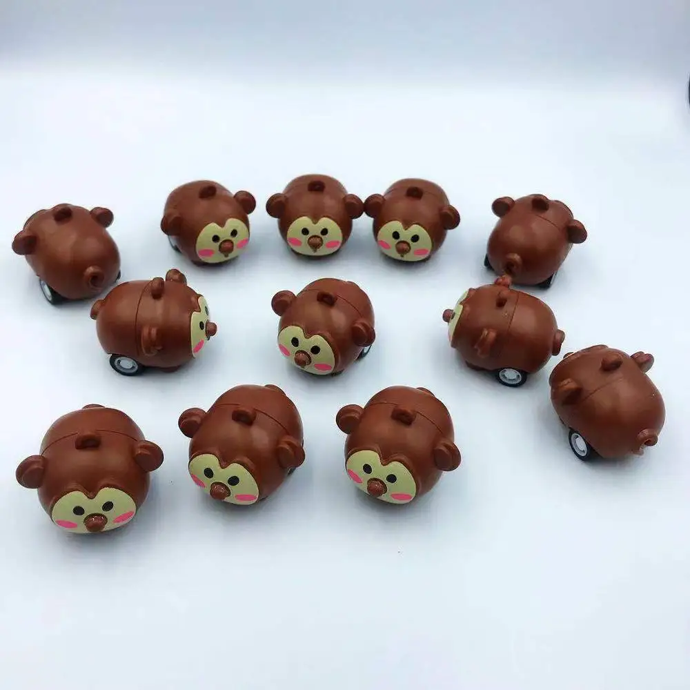 6 designs Pull back mini toy cars candy gift toys for kids food grade