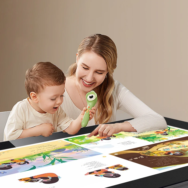 Customizable waterproof multiple size 43 50 55 65 inch smart interactive teaching touch table  for school and office