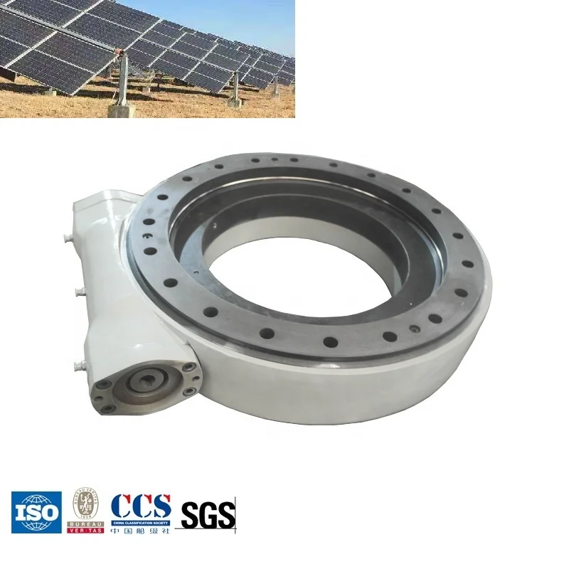 12 Inch OEM Spur Gear Drive Slew Drives for Solar Tracking With  Hydraulic or electric motor