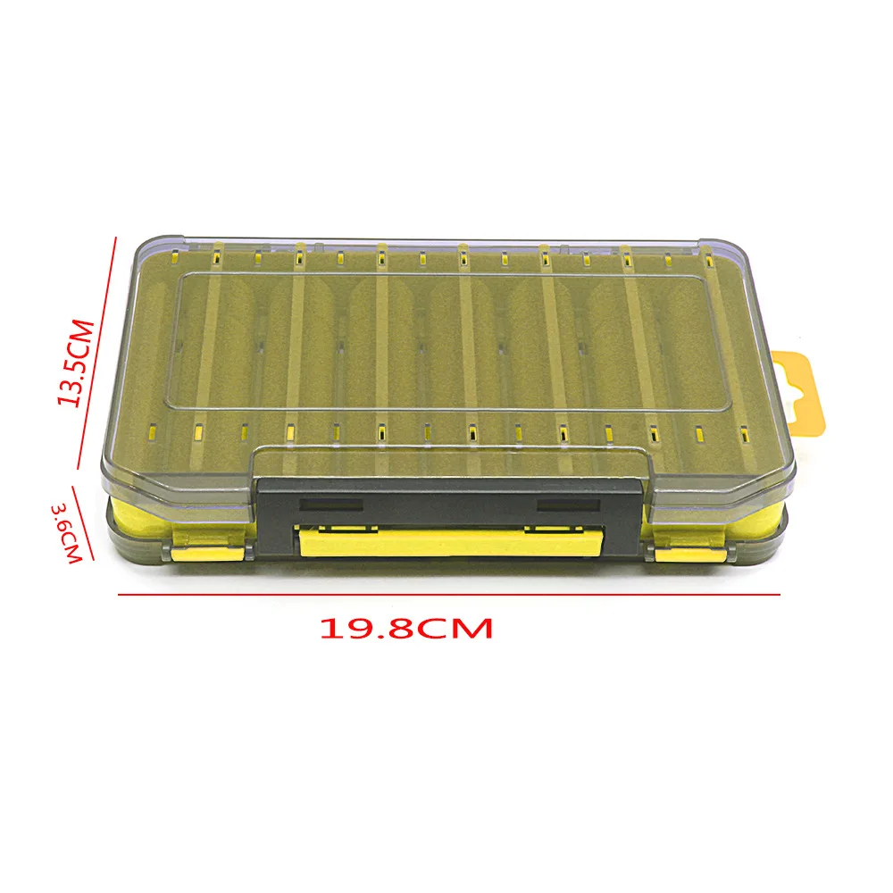 Manufacturer direct sales of double sided road sub box fishing gear accessories storage box and fishing tackle box