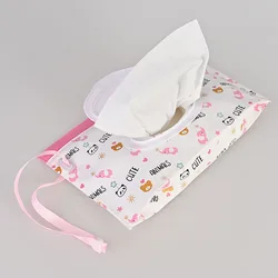Eco Friendly Easy Carry Wipes Container Portable EVA Wet Wipes Flip Extraction Bag