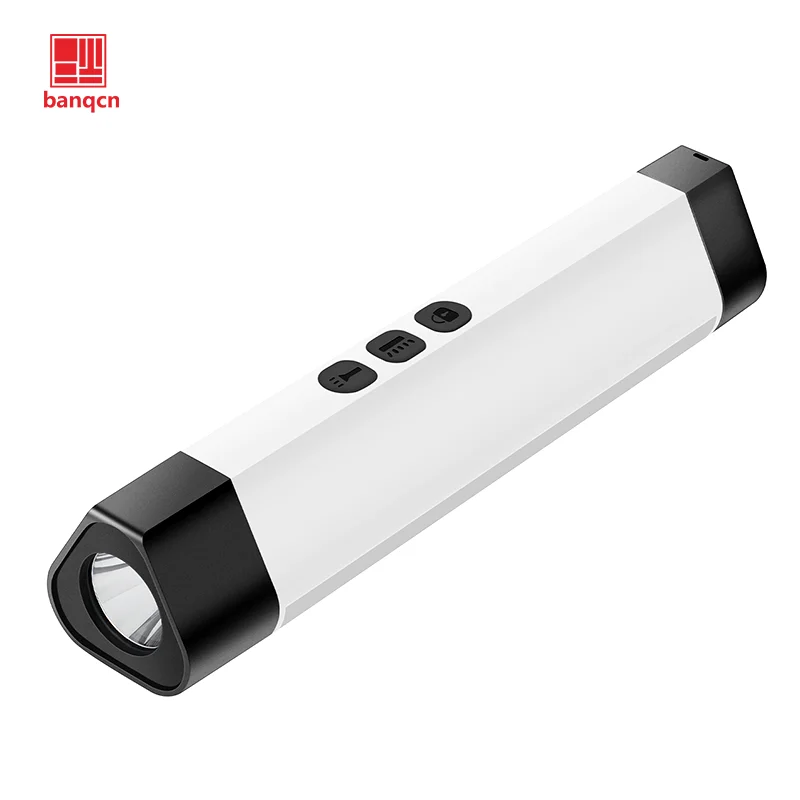 Banqcn multifunctional work stick tube light magnetic strong flood control explosion-proof super bright emergency led flashlight