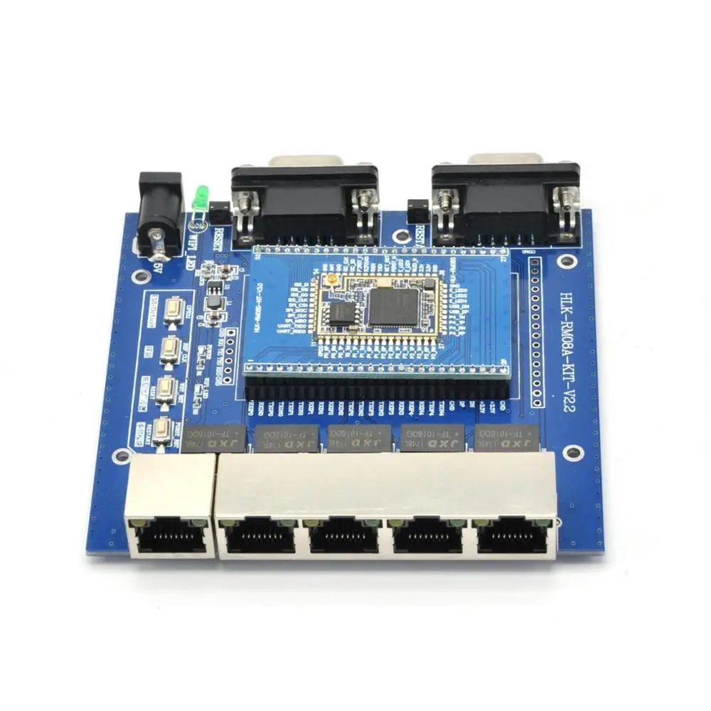  Европейский стандарт Wi-Fi беспроводной модуль комплект HLK-RM08S uart до