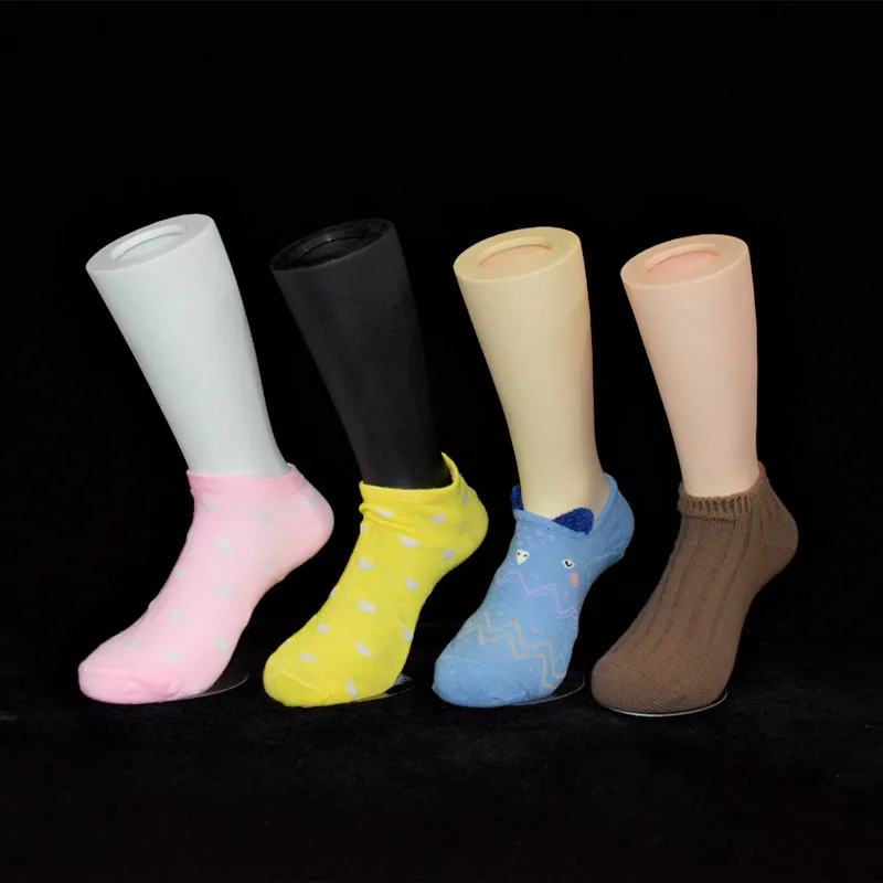 Female Size Anklet Display Lady Plastic Female Foot Mannequin Display Shoes Foot Mannequin for Socks