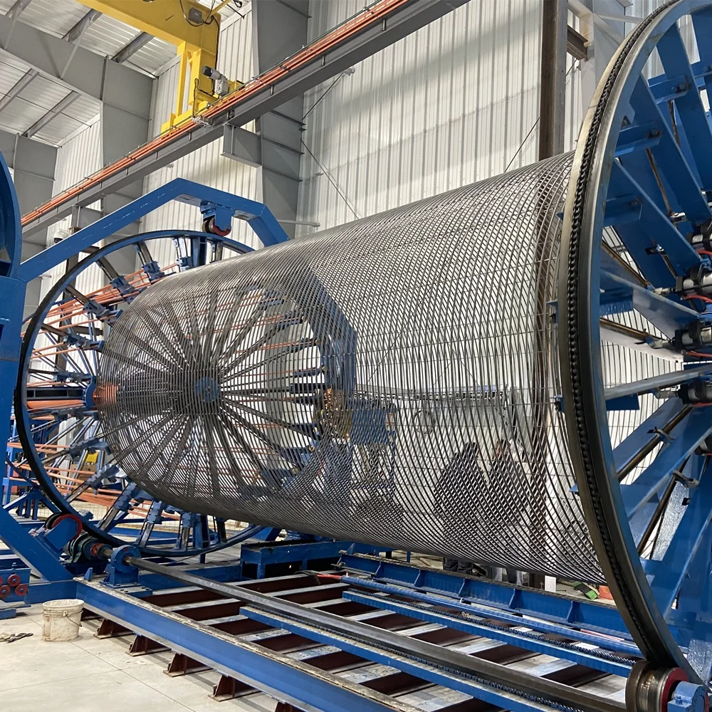 Concrete Jacking Pipe Reinforced Bar Cage Welding Equipment Concrete Pipe Machine