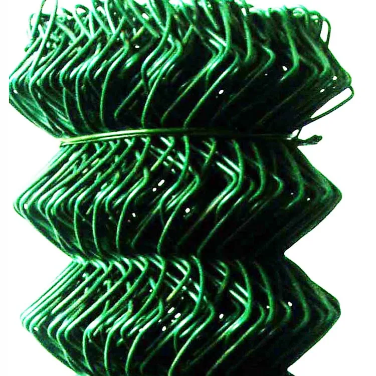 Wholesale 6ft Discount Black Vinyl Pvc Coated Chain Link Fence Weight/Chain Link Fencing For Golf Course Barrier