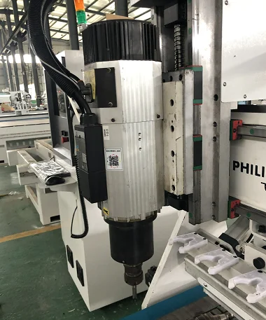 Atc Tools Changing Panel Furniture Carving Cnc Router Machine