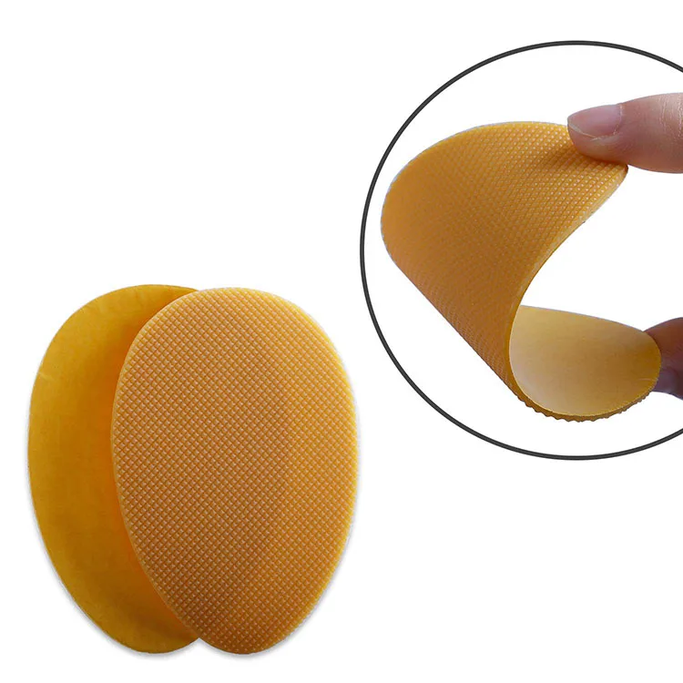 Adhesive Anti Slip Shoe Pads for High Heels  Antiskid Sole Protector Grip Pad Sticky Rubber for Shoes (sandy brown)