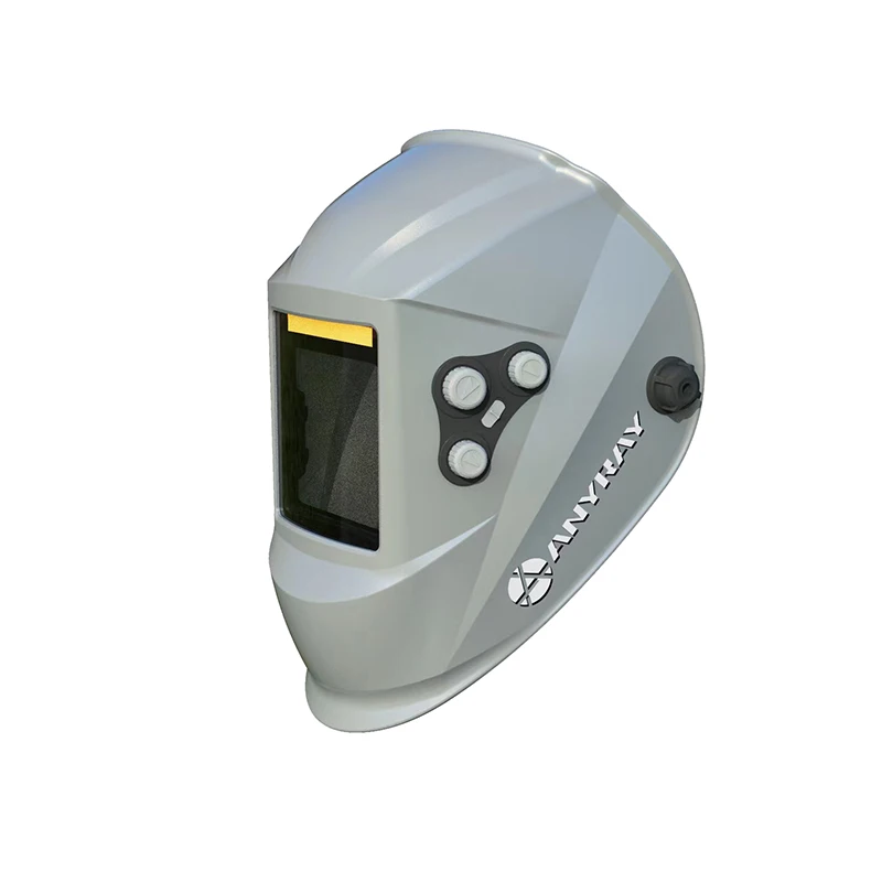 Anyray Rl-600H Replacement Lens True Colour Auto Cut Laser Vision Helmet For Welding With Attached Safety