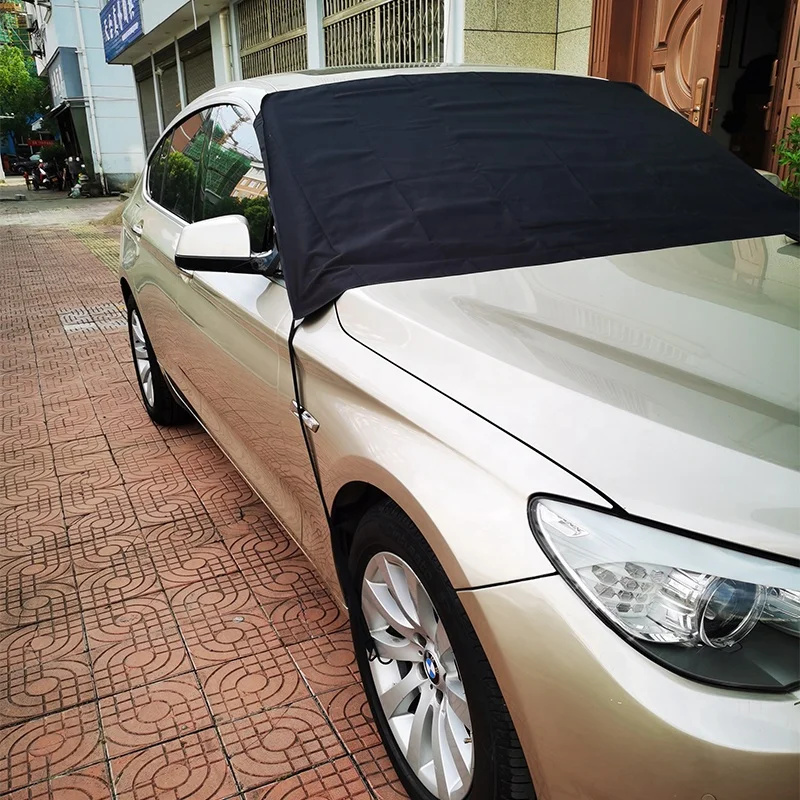 Car cover fabric material waterproof winter windshield cover for car