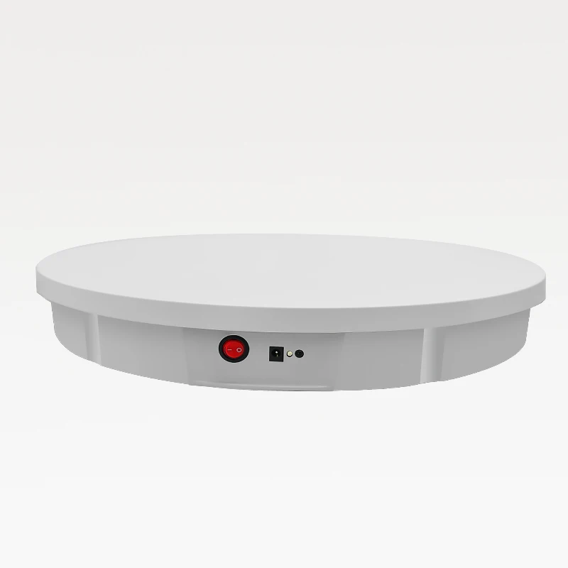 60cm/62cm ABS Sports & Entertainment Turntable Automatic Rotating 360° Remote Control Display Spinner Max Load 100kg-150kg