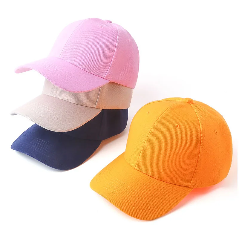 6 Panel Advertising Hats Personalized Customization Baseball Caps with 3d Embroidery Logo Sports Snapback Cap for Men Outdoor