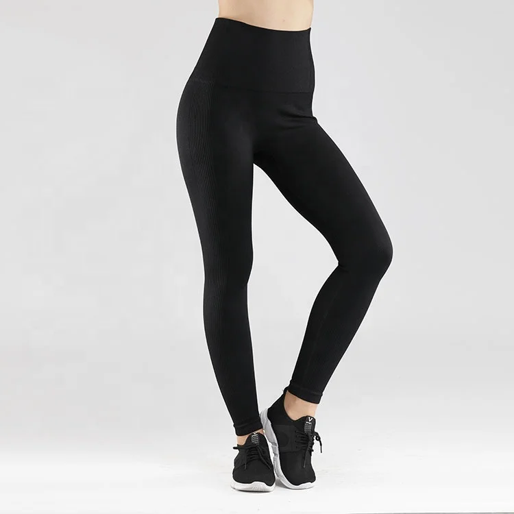 Женские Дышащие Спортивные Леггинсы, женская одежда для спортзала, фитнеса, тренажерного зала, Бесшовные штаны для йоги, эластичные спортивные Леггинсы с высокой талией для девочек
