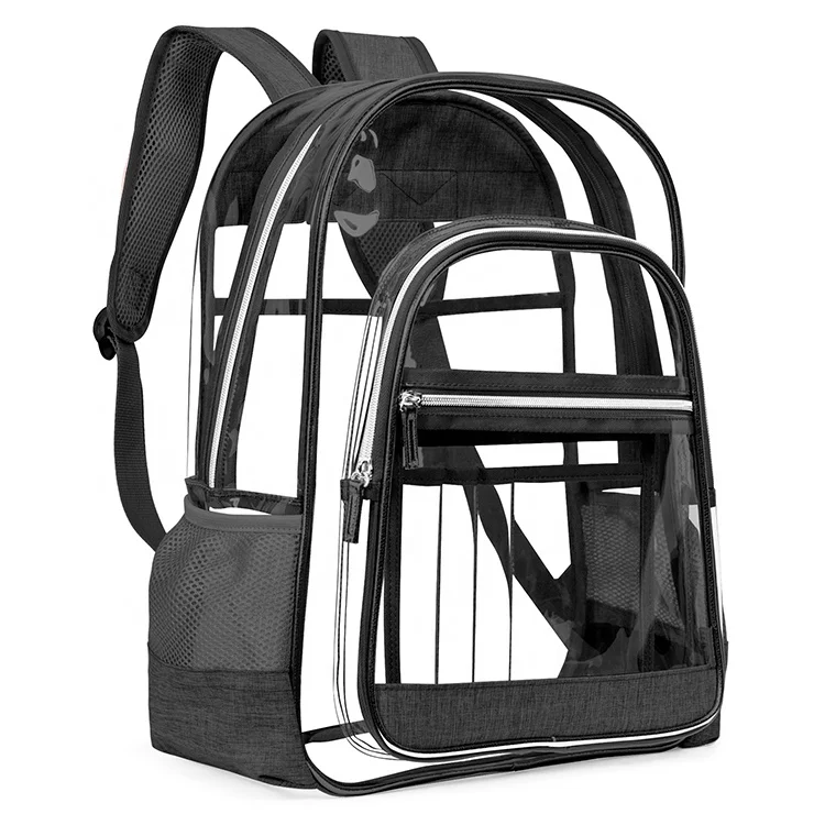 Модный дизайнерский высококачественный прозрачный школьный рюкзак из ПВХ водонепроницаемый вместительный