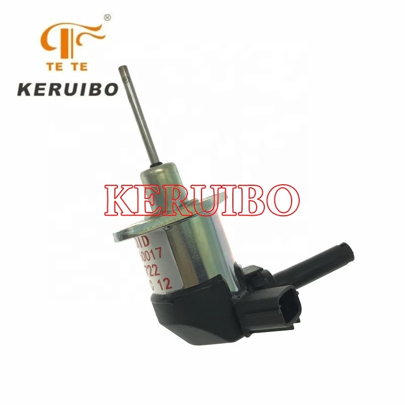 Diesel shutdown engine fuel shutoff stop solenoid valve 12V 1A021-60017 1903-3009 1A021-60015 PC56-7 For kubota takeuchi160