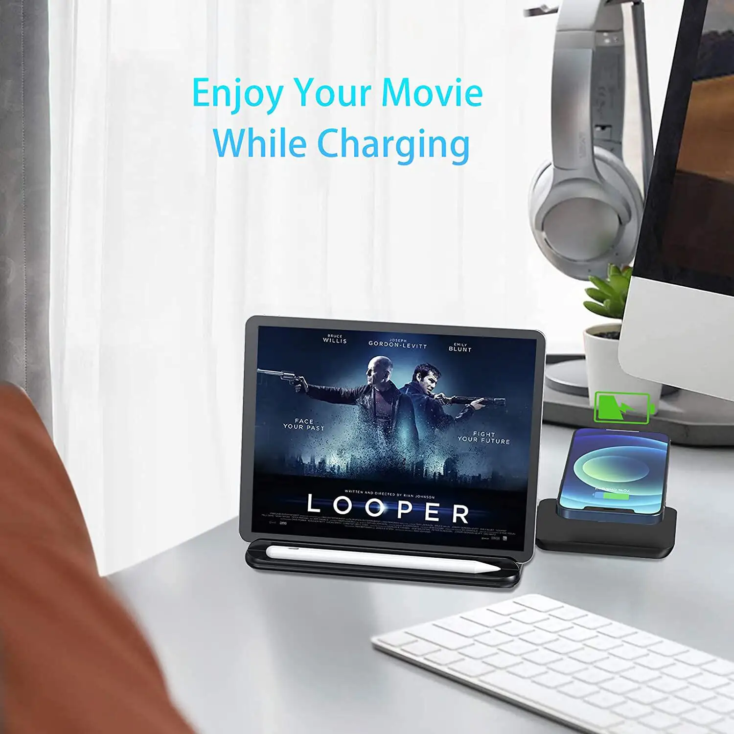 For iPhone 13 the hot-selling 5 in 1 Wireless Charger drop shipping  fast Mobile Phone Charging Station