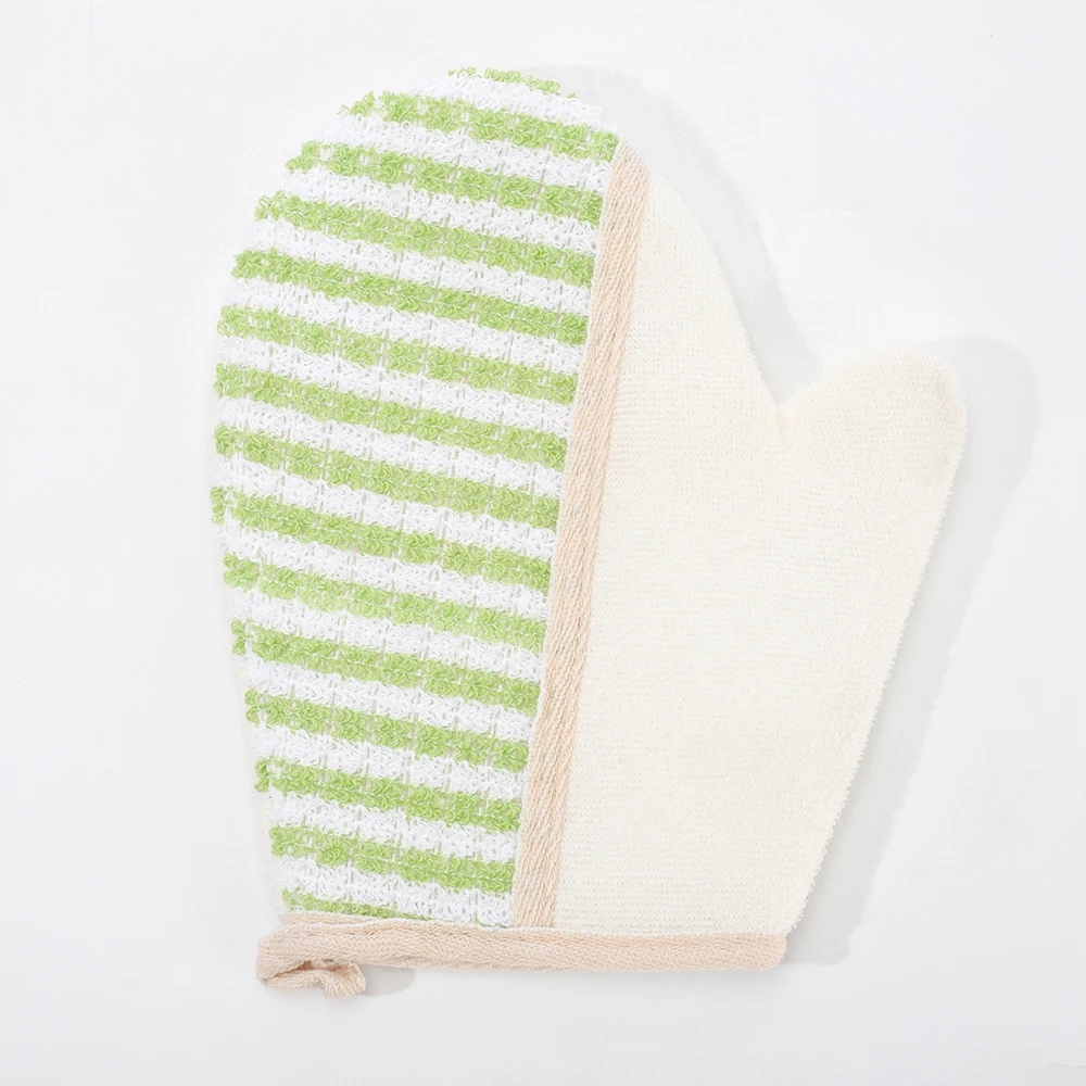 Exfoliating Shower Gloves For Reinvigorating Massage Body Scrubbing Mitts