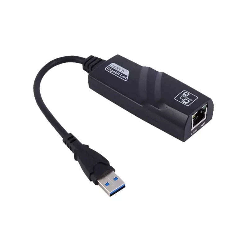 USB 30 проводные сети LAN 10/100/1000 Мбит/с PC компьютер usb 3 0 для RJ45 Gigabit Ethernet