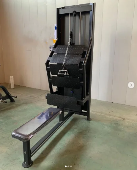 2024 Fashional Commercial Gym Fitness Equipment Incline Row with 100KG Stack