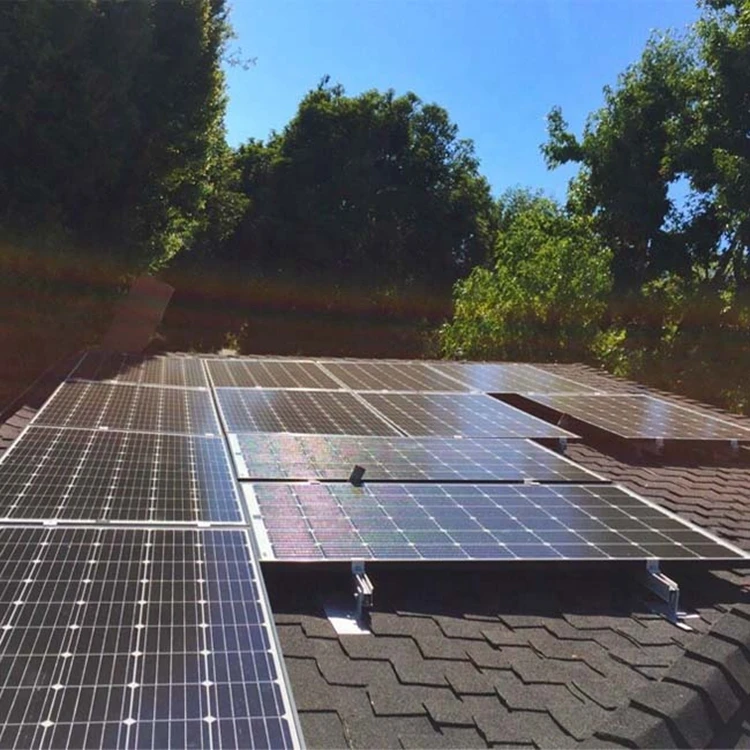 Composition shingle roof solar mounting kit aluminum flashing plate solution asphalt roof mounting for solar energy system